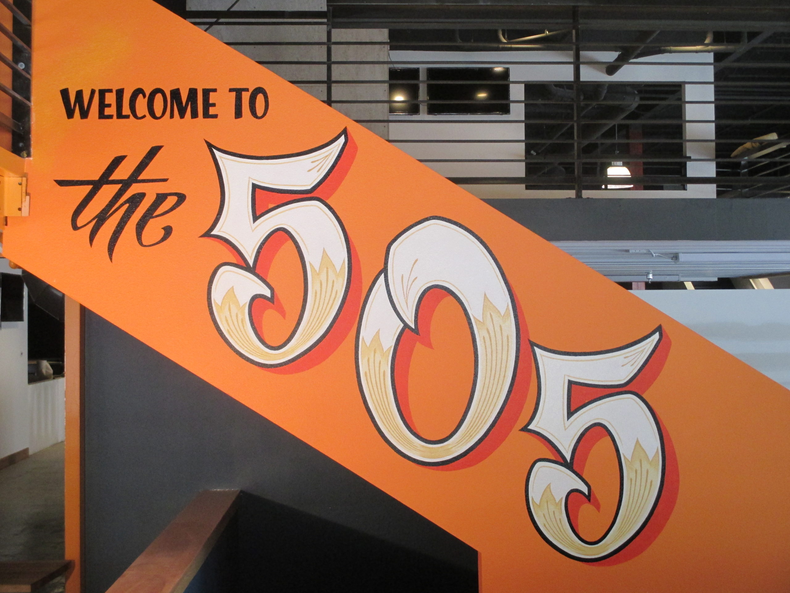 The 505 sign